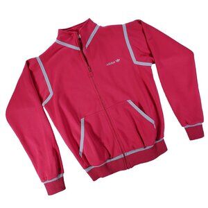 Vintage 80s Adidas trefoil track jacket